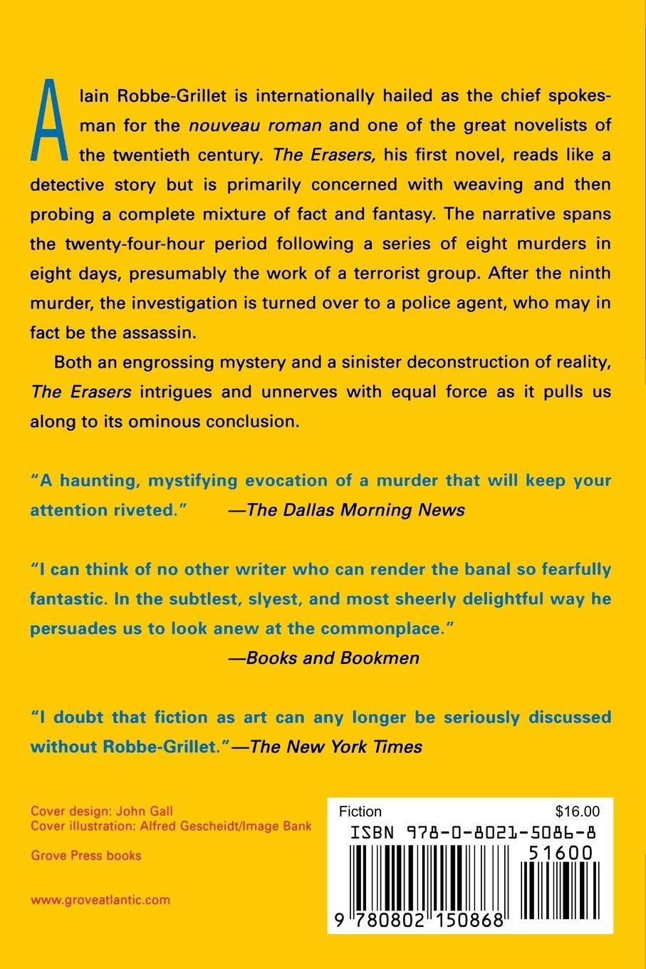 Rückseitencover The Erasers