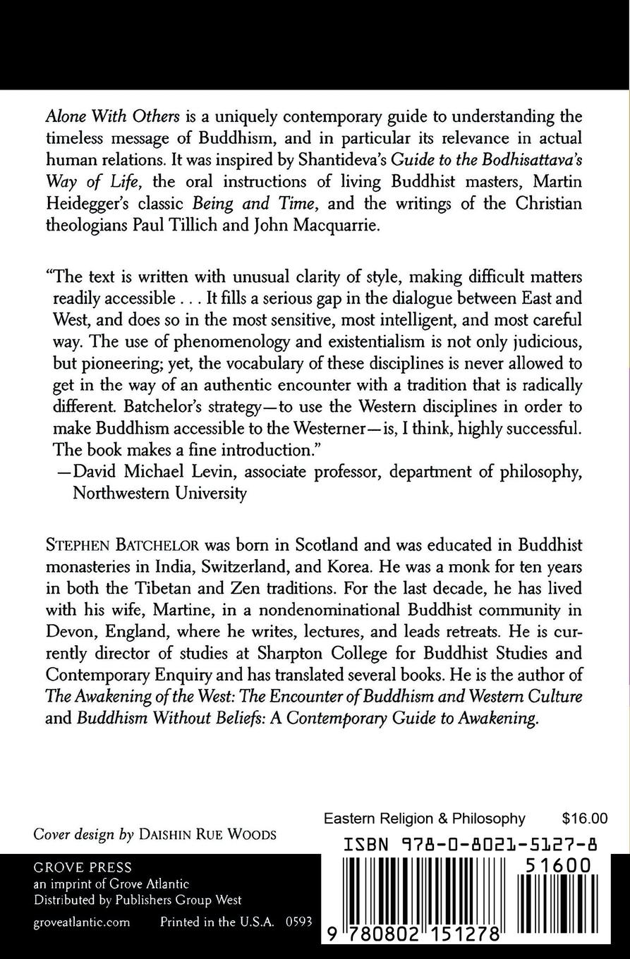 Rückseitencover Alone with Others