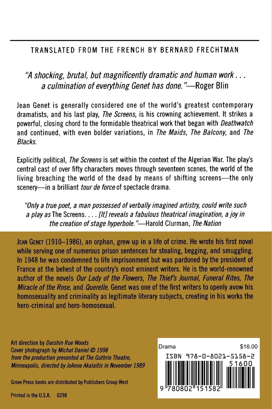 Rückseitencover The Screens