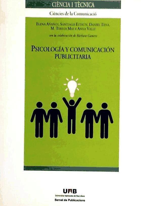 Vorderes Coverbild Psicología y comunicación publicitaria