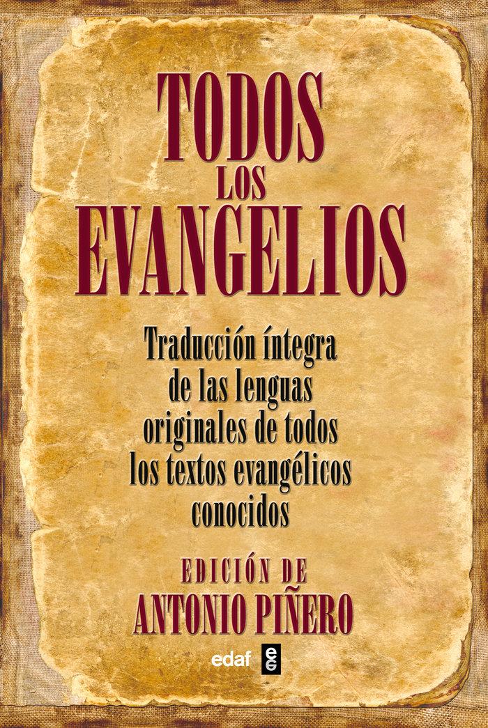 Vorderes Coverbild Todos los evangelios : canónicos y apócrifos