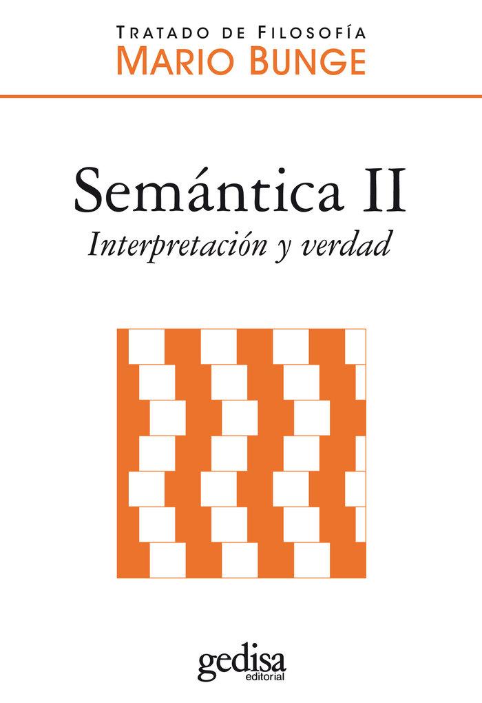 Vorderes Coverbild Semántica II. Interpretación y verdad