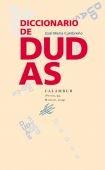Vorderes Coverbild Diccionario de dudas