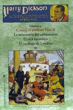 Vorderes Coverbild Harry Dickson, el Sherlock Holmes americano. El diabólico profesor Flax, 2