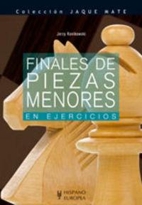 Vorderes Coverbild Finales de piezas menores en ejercicios