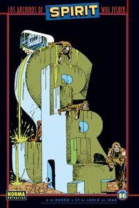 Vorderes Coverbild Los archivos de The Spirit 16