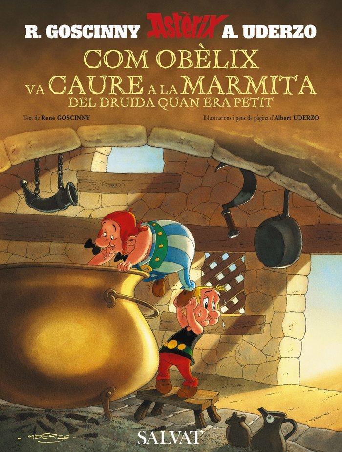 Vorderes Coverbild Com Obèlix va caure a la marmita del druida quan era petit