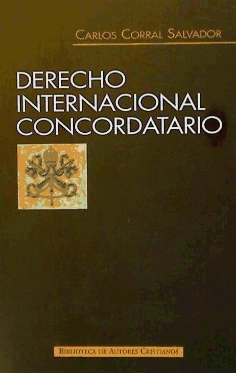 Vorderes Coverbild Derecho internacional concordatario