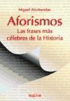 Vorderes Coverbild Aforismos : las frases más celebres de la historia