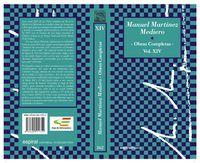 Vorderes Coverbild Obras completas.Vol XIV