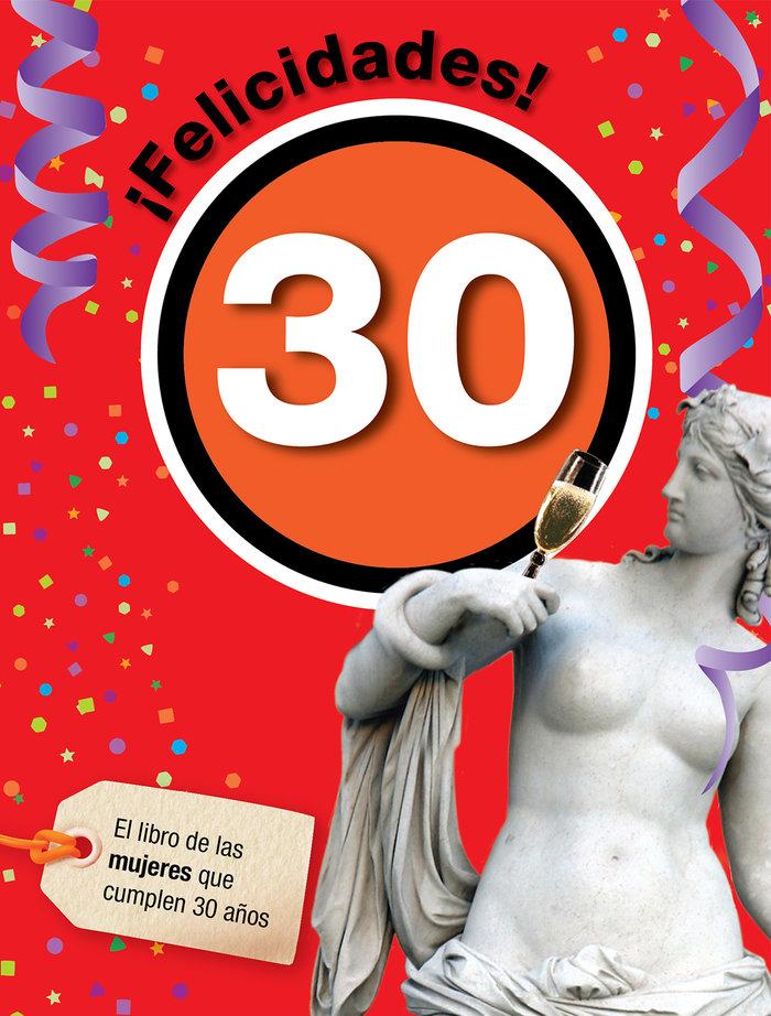 Vorderes Coverbild Felicidades 30-mujer