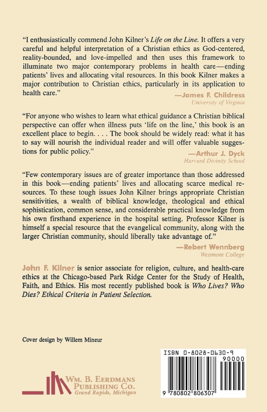 Rückseitencover Life on the Line