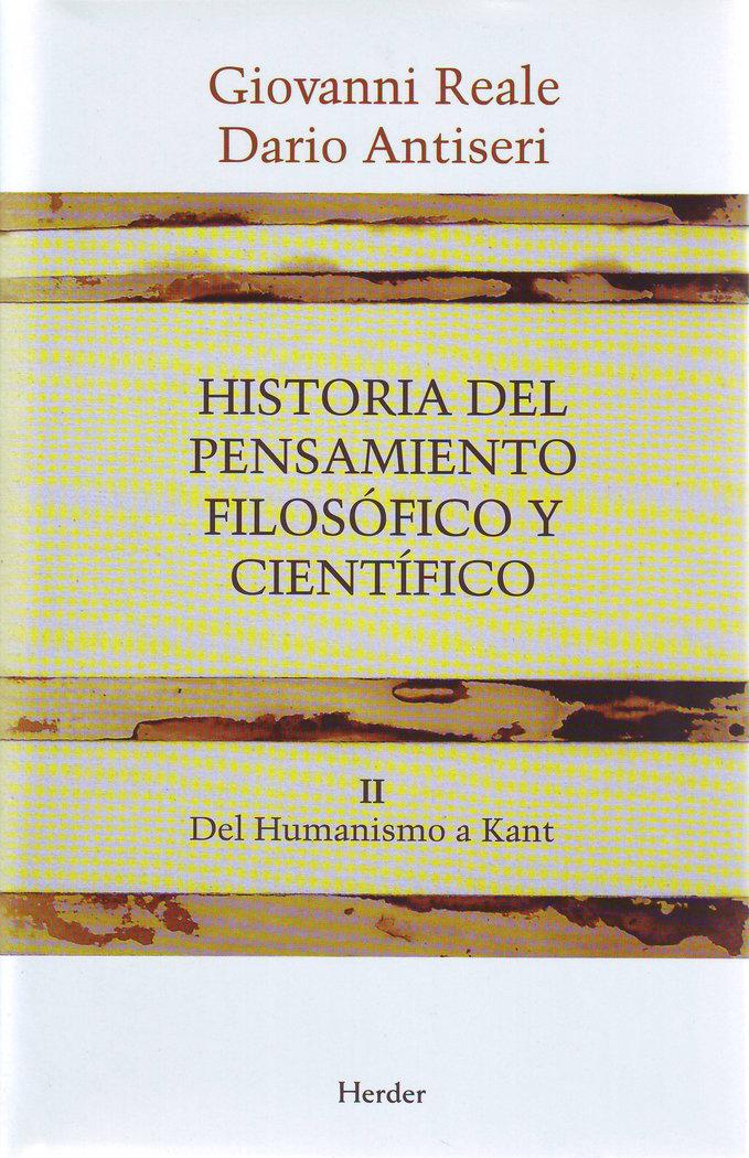 Vorderes Coverbild Historia del pensamiento filosófico y científico. Tomo II . Del Humanismo a Kant