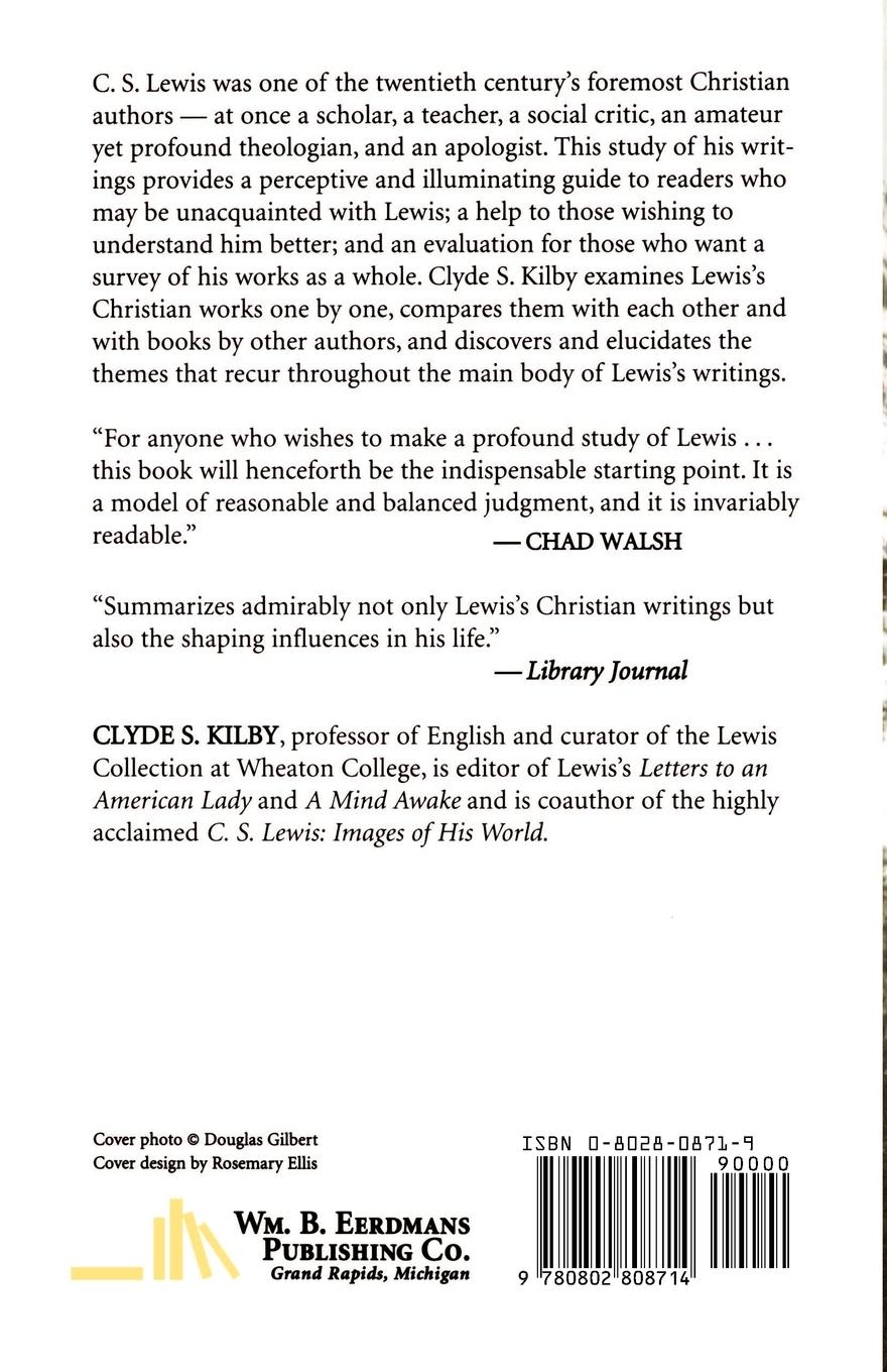 Rückseitencover The Christian World of C. S. Lewis