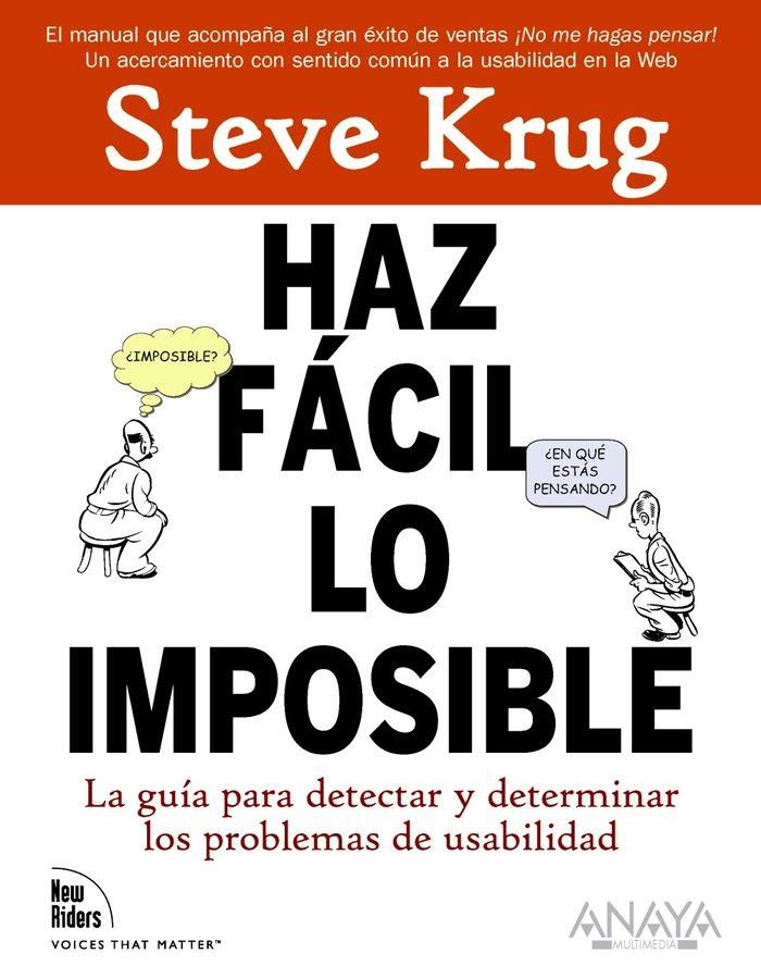 Vorderes Coverbild Haz fácil lo imposible