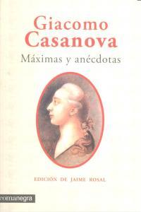 Vorderes Coverbild Máximas y anécdotas