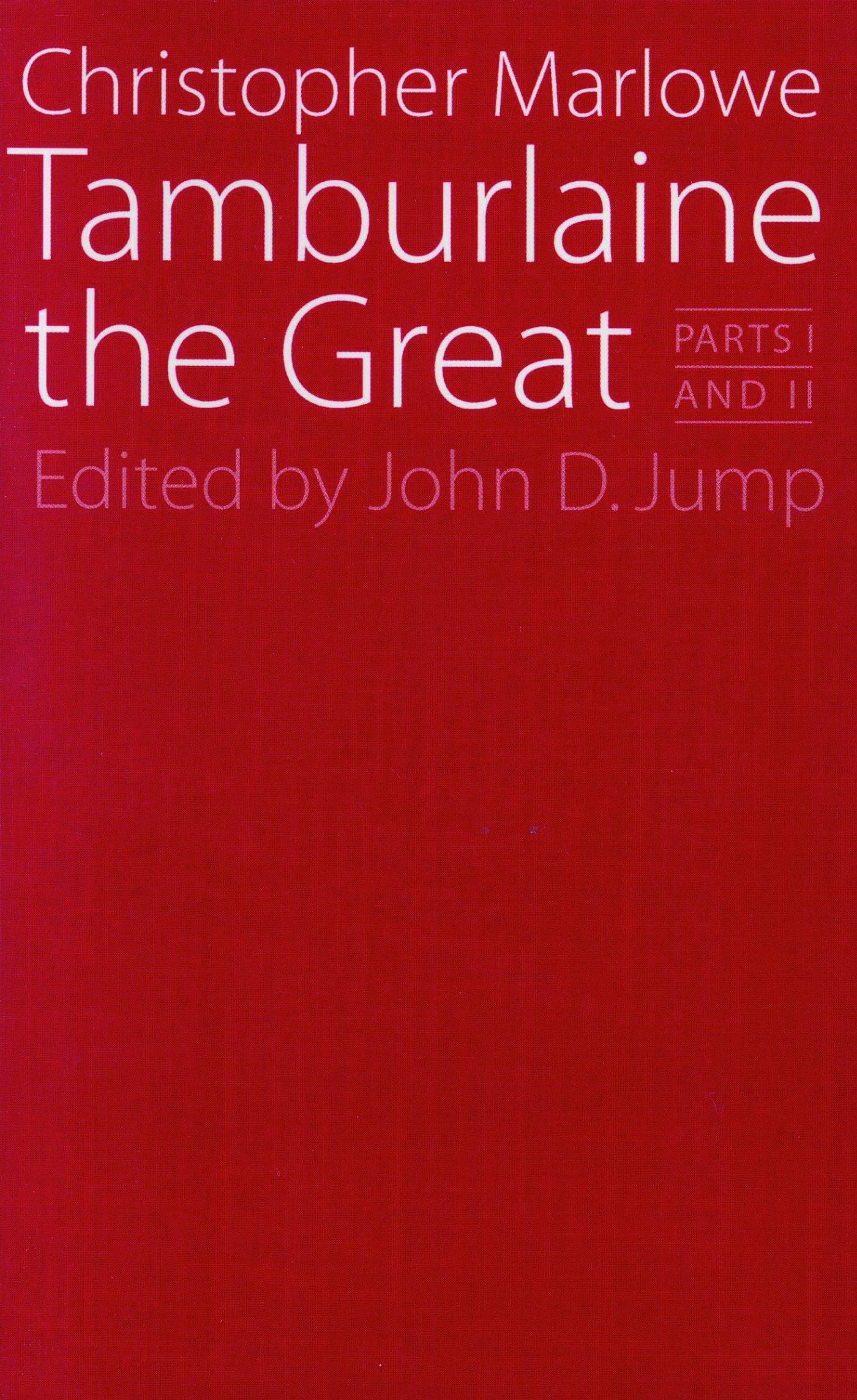 Vorderes Coverbild Tamburlaine the Great