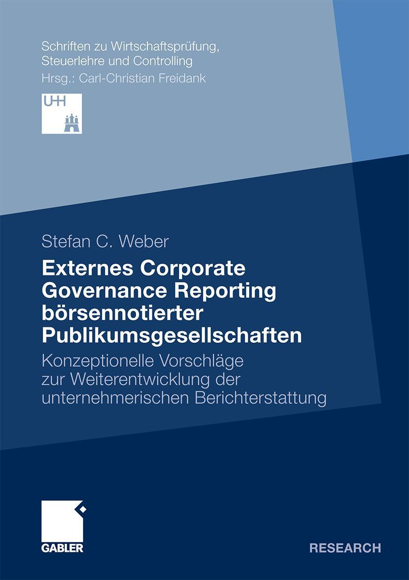 Vorderes Coverbild Externes Corporate Governance Reporting börsennotierter Publikumsgesellschaften