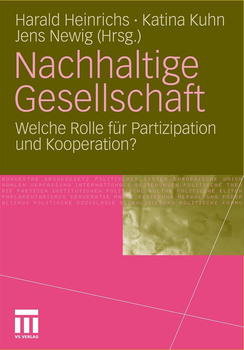 Vorderes Coverbild Nachhaltige Gesellschaft