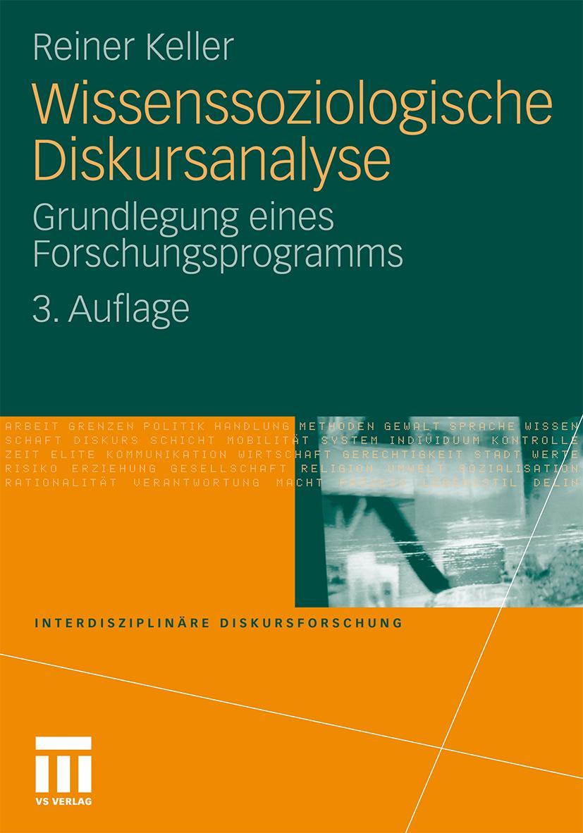 Vorderes Coverbild Wissenssoziologische Diskursanalyse