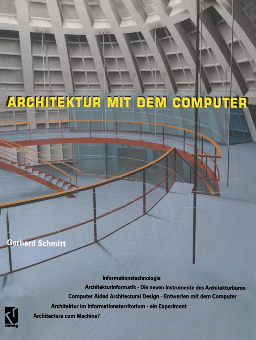 Vorderes Coverbild Architektur mit dem Computer