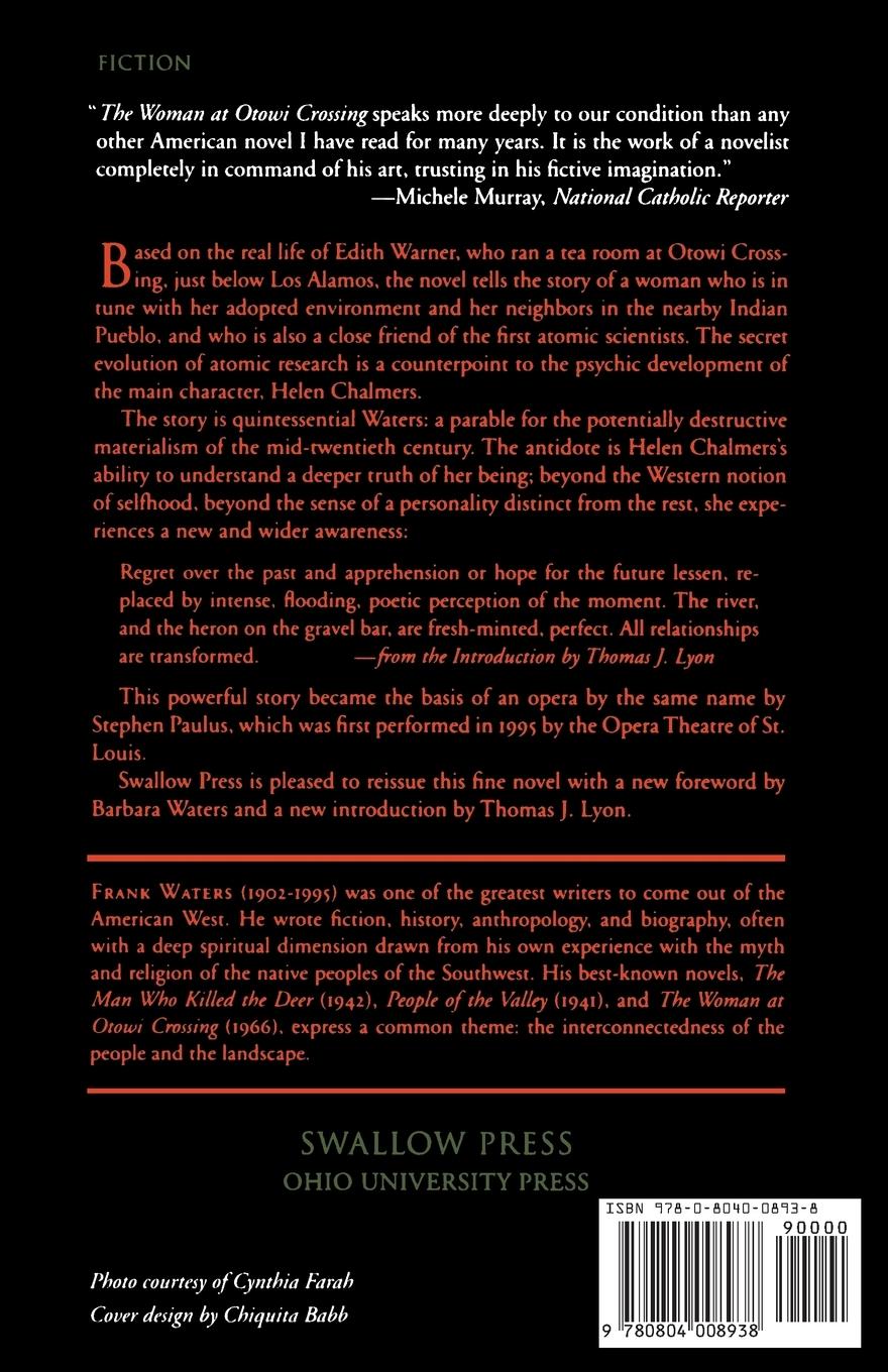 Rückseitencover The Woman At Otowi Crossing