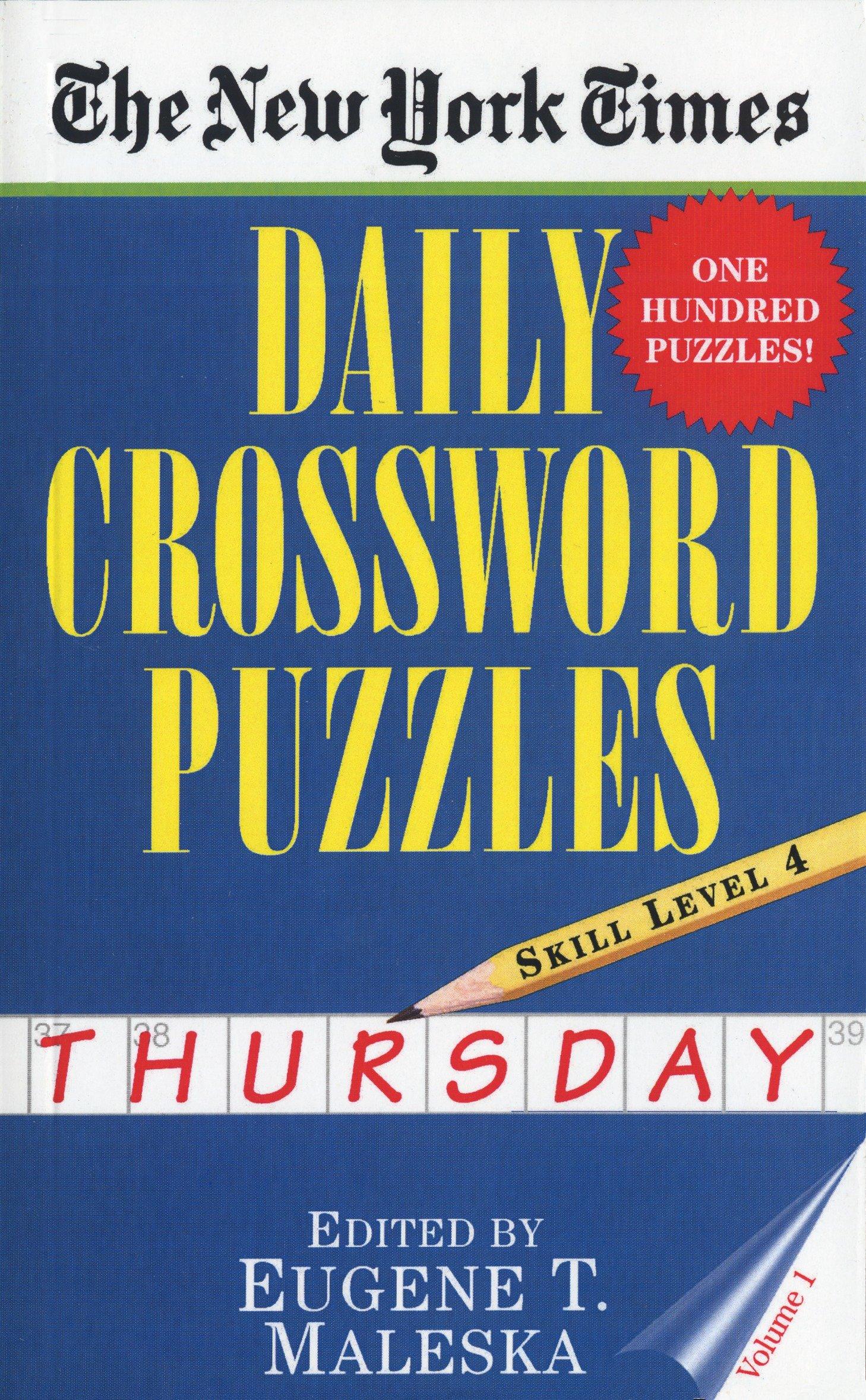 Vorderes Coverbild The New York Times Daily Crossword Puzzles: Thursday, Volume 1