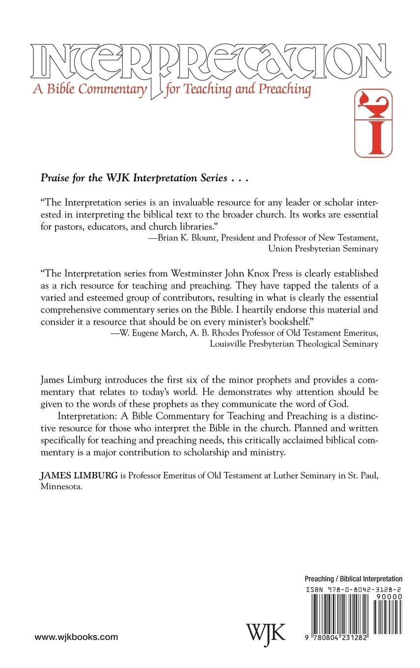 Rückseitencover Hosea--Micah