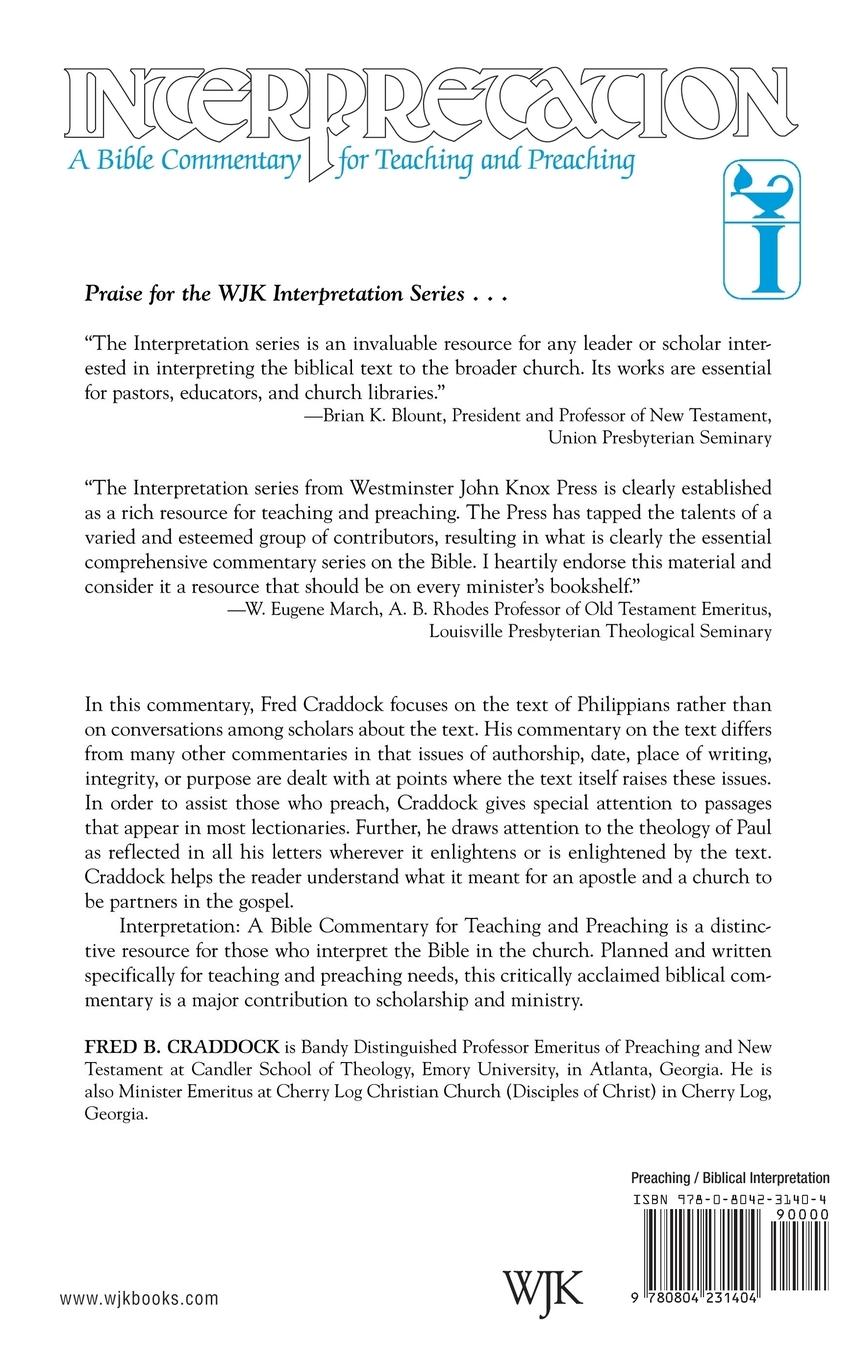 Rückseitencover Philippians