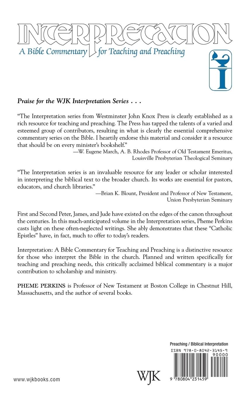 Rückseitencover First and Second Peter, James, and Jude