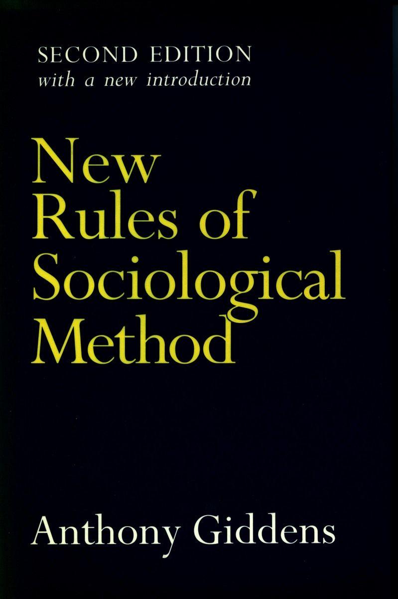 Vorderes Coverbild New Rules of Sociological Method
