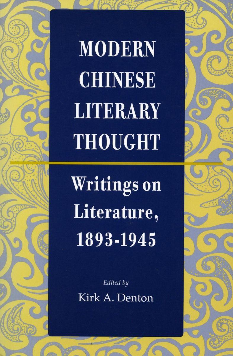 Vorderes Coverbild Modern Chinese Literary Thought