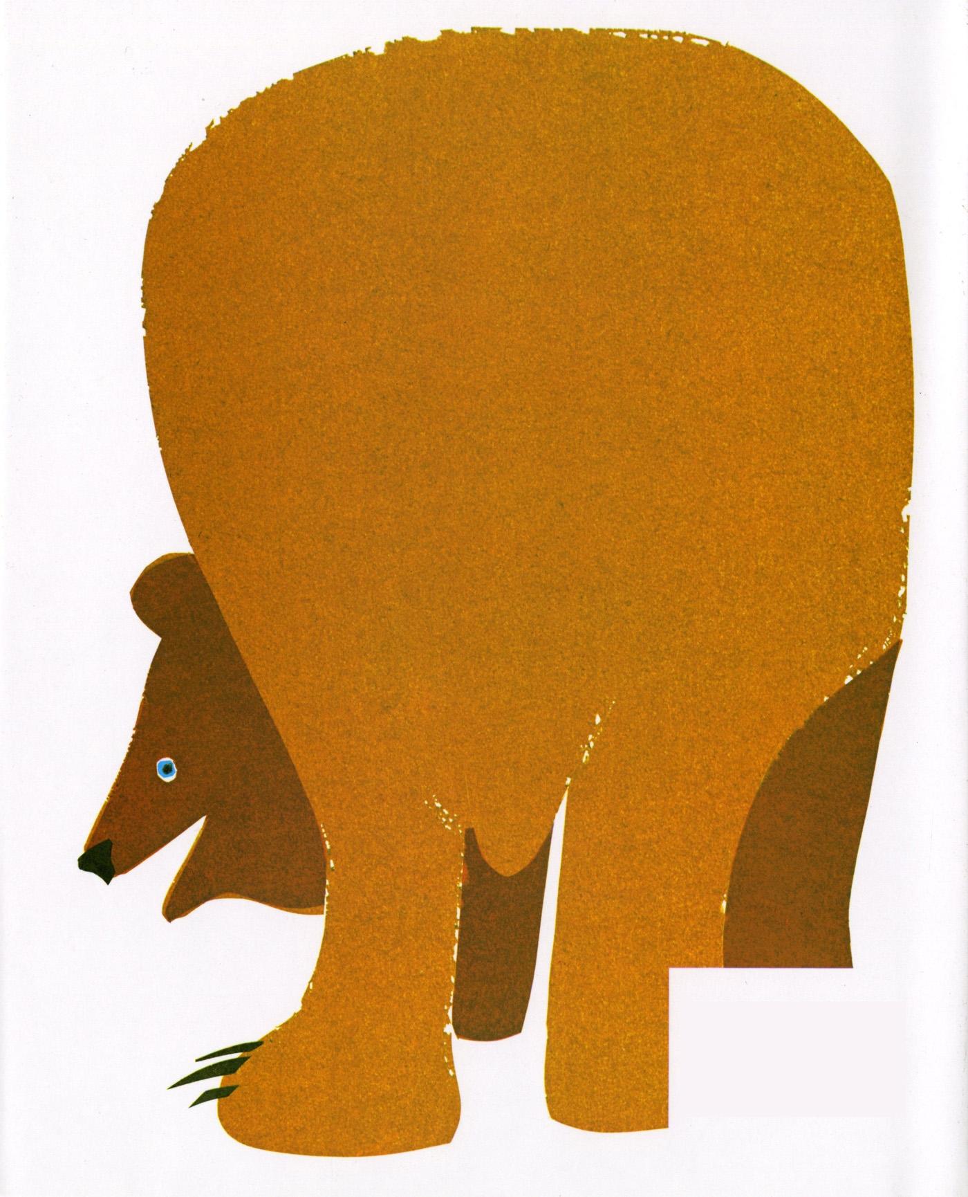 Rückseitencover Brown Bear, Brown Bear, What Do You See?