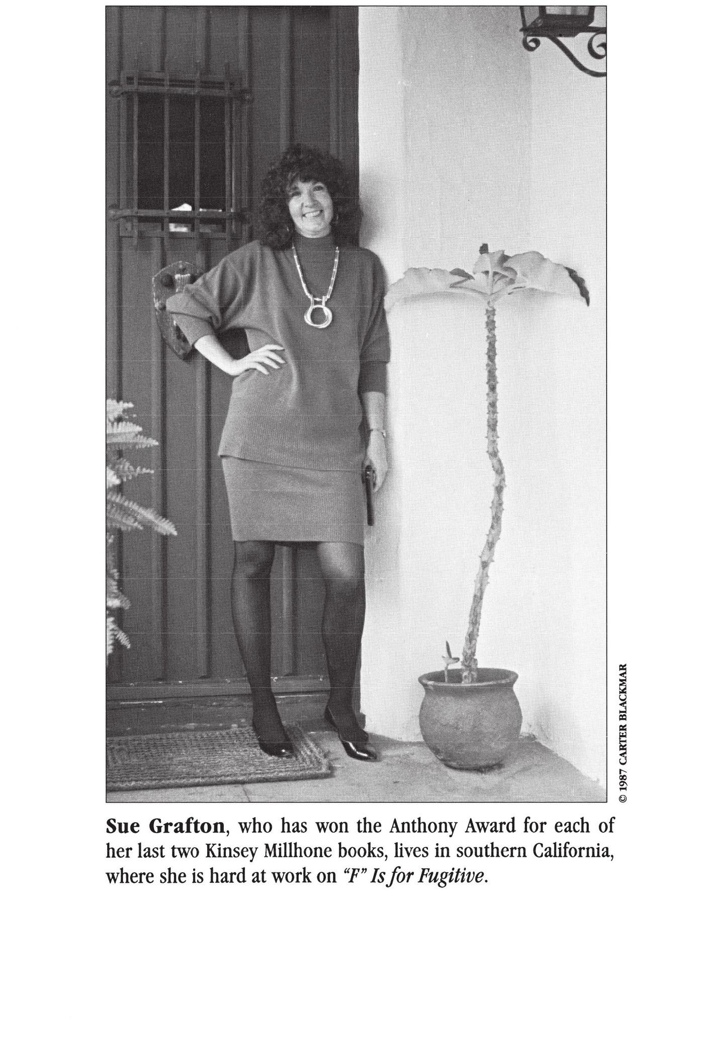 Rückseitencover E Is for Evidence