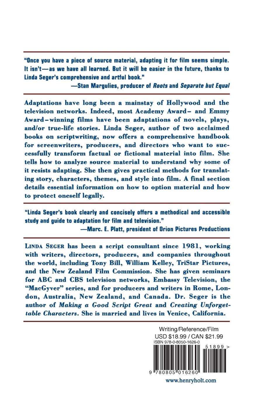 Rückseitencover The Art of Adaptation