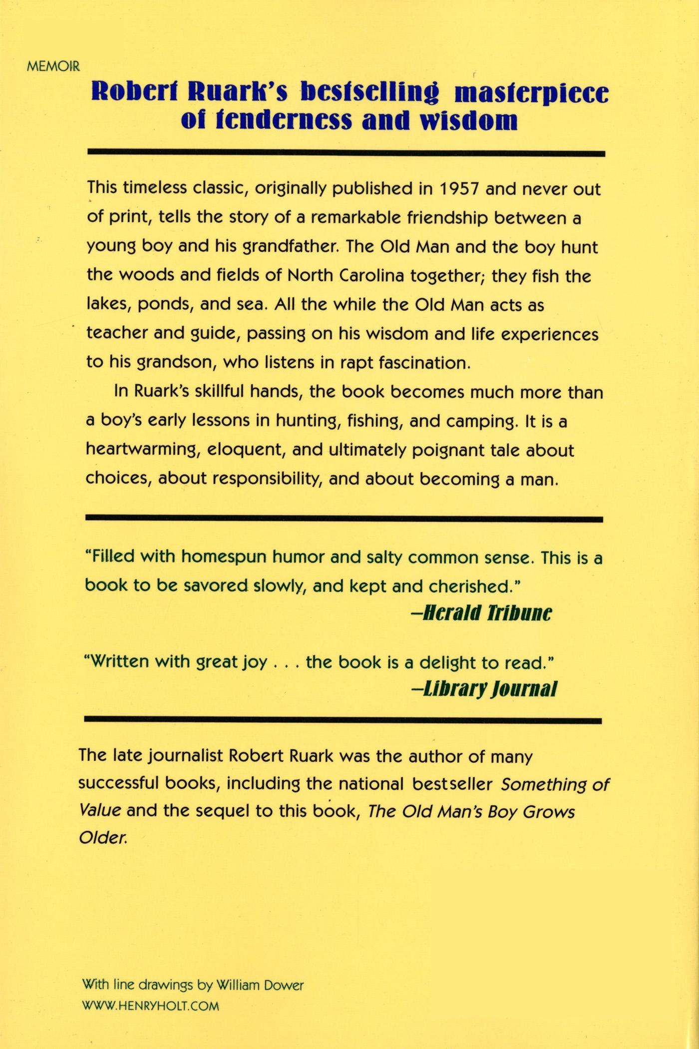 Rückseitencover The Old Man and the Boy