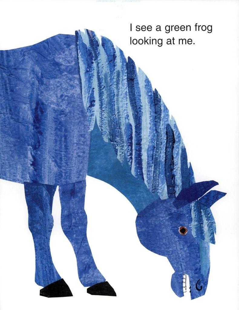 Beispielinhalt (Bild) Brown Bear, Brown Bear, What Do You See?