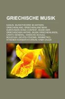 Vorderes Coverbild Griechische Musik