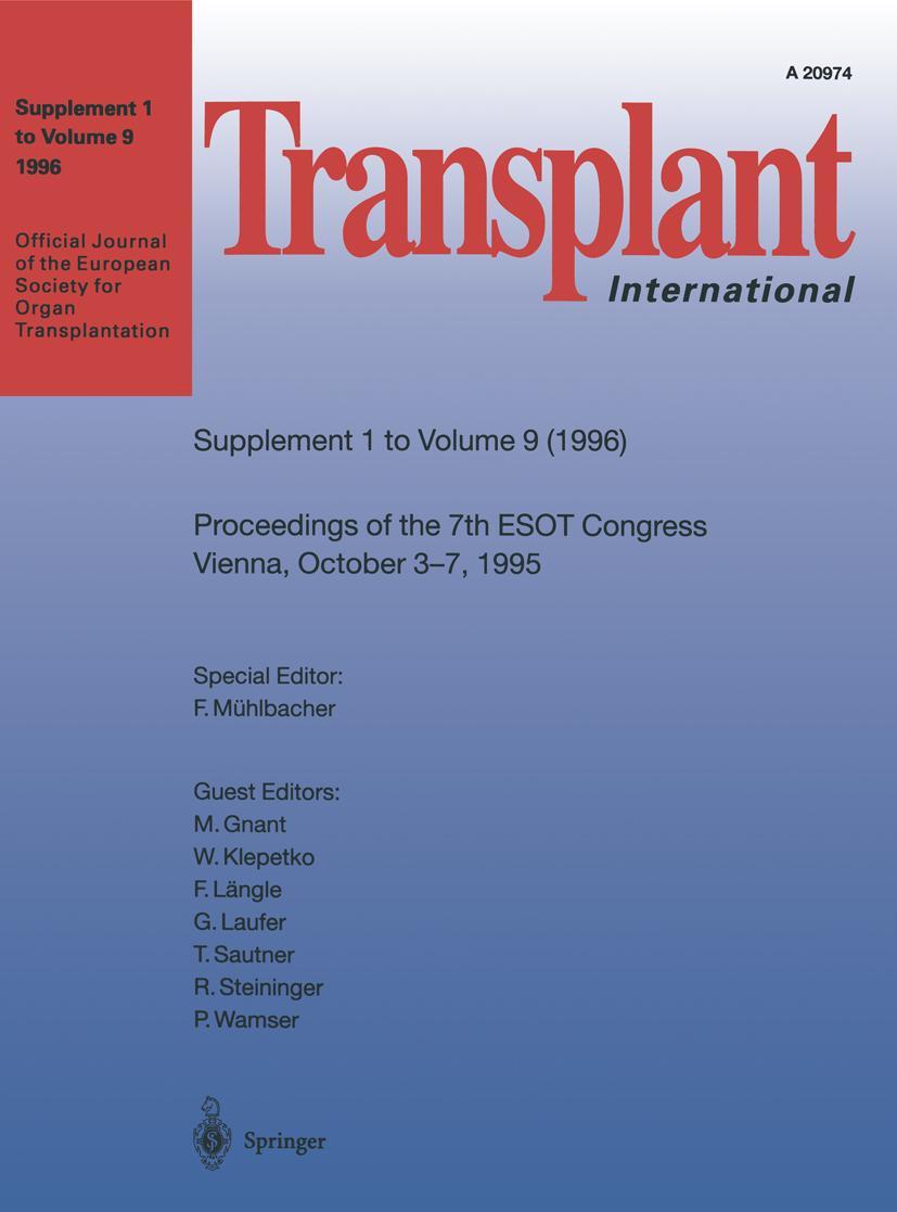 Vorderes Coverbild Transplant International