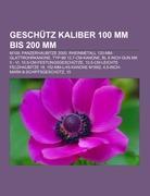 Vorderes Coverbild Geschütz Kaliber 100 mm bis 200 mm