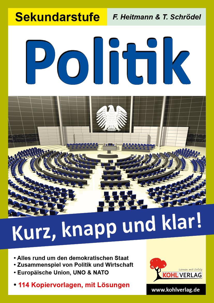 Vorderes Coverbild Politik - Grundwissen kurz, knapp und klar!