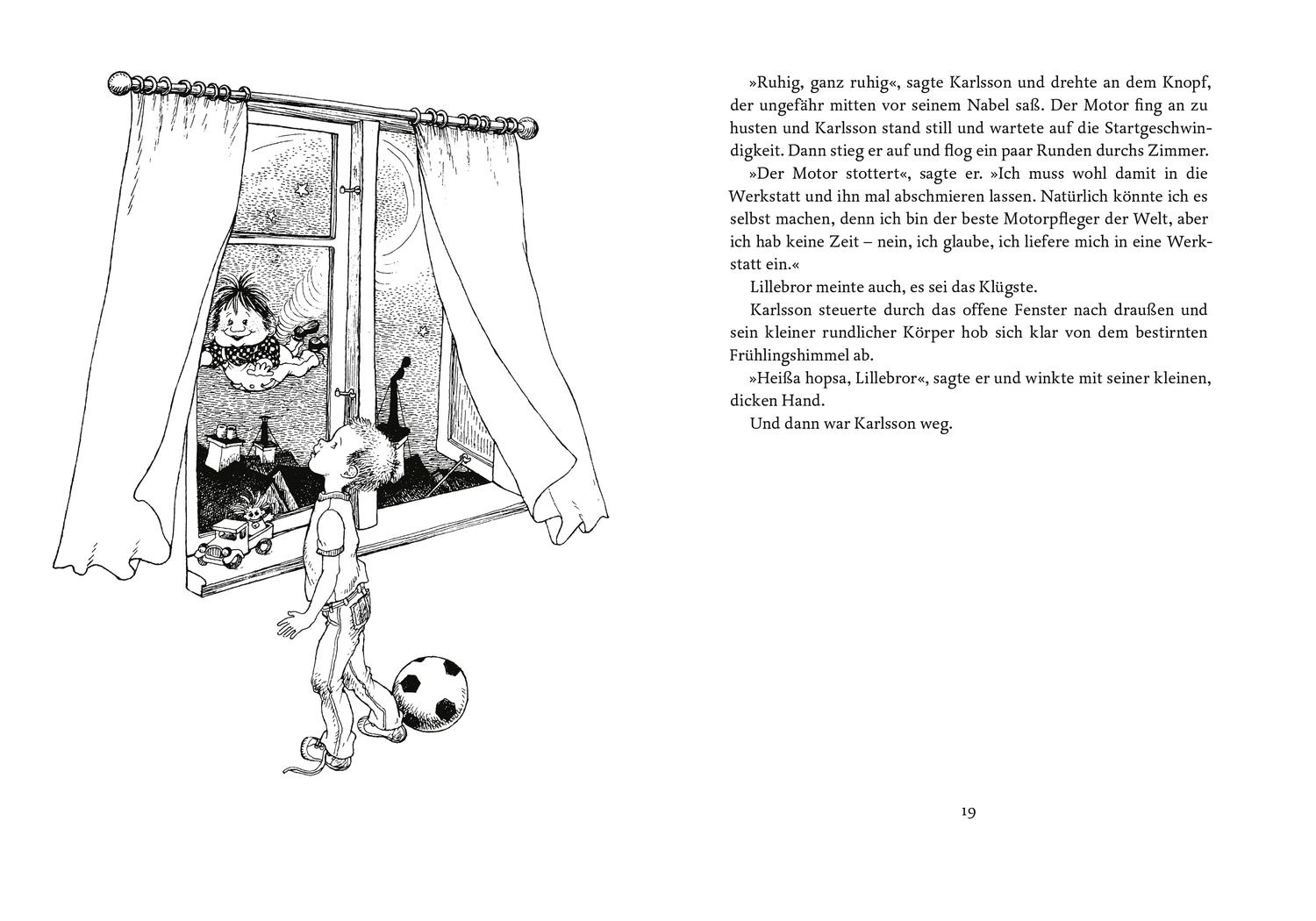 Beispielinhalt (Bild) Karlsson vom Dach Gesamtausgabe