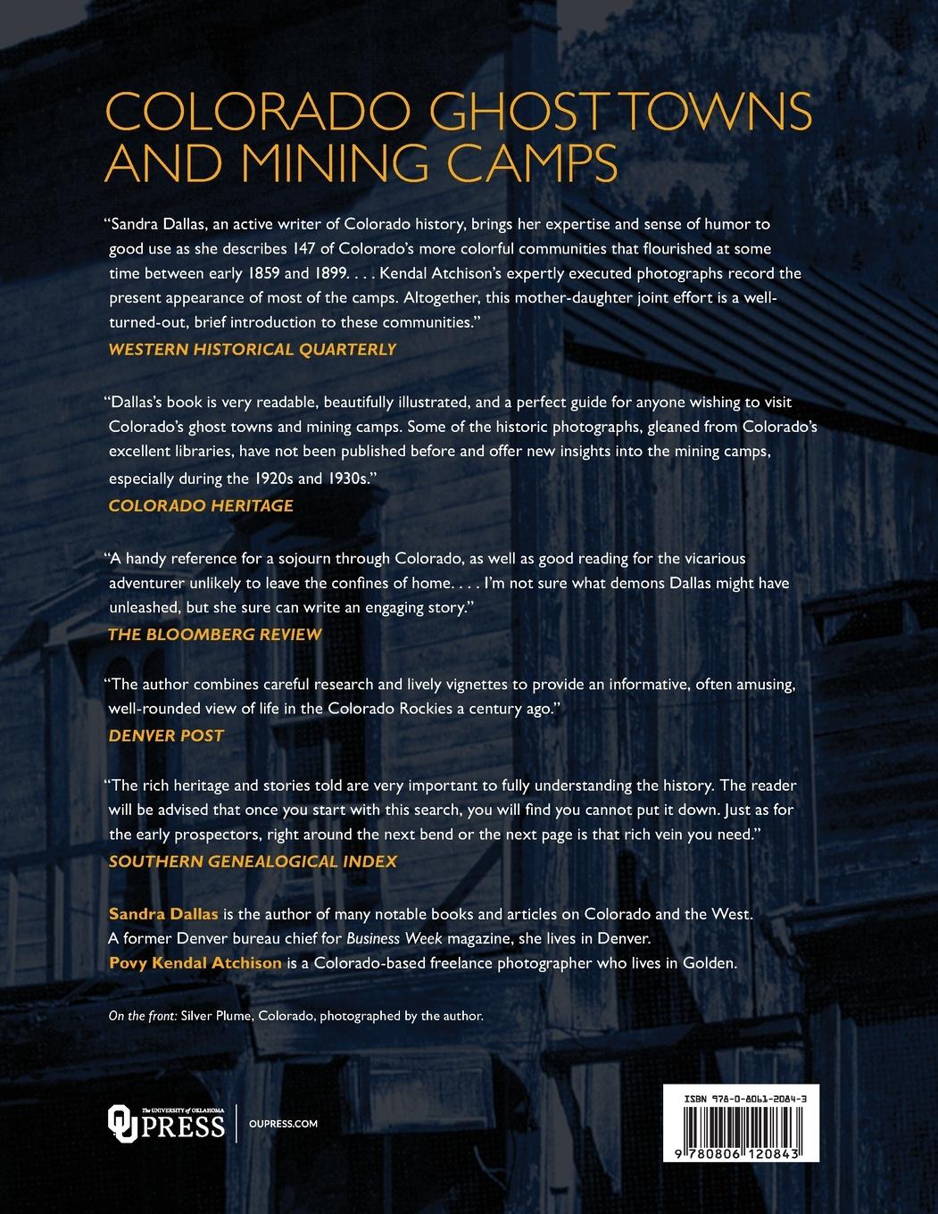 Rückseitencover Colorado Ghost Towns and Mining Camps