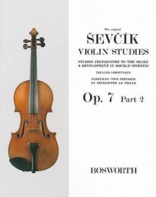 Vorderes Coverbild Sevcik Violin Studies - Opus 7, Part 2: Studies Preparatory to the Shake & Development in Double-Stopping