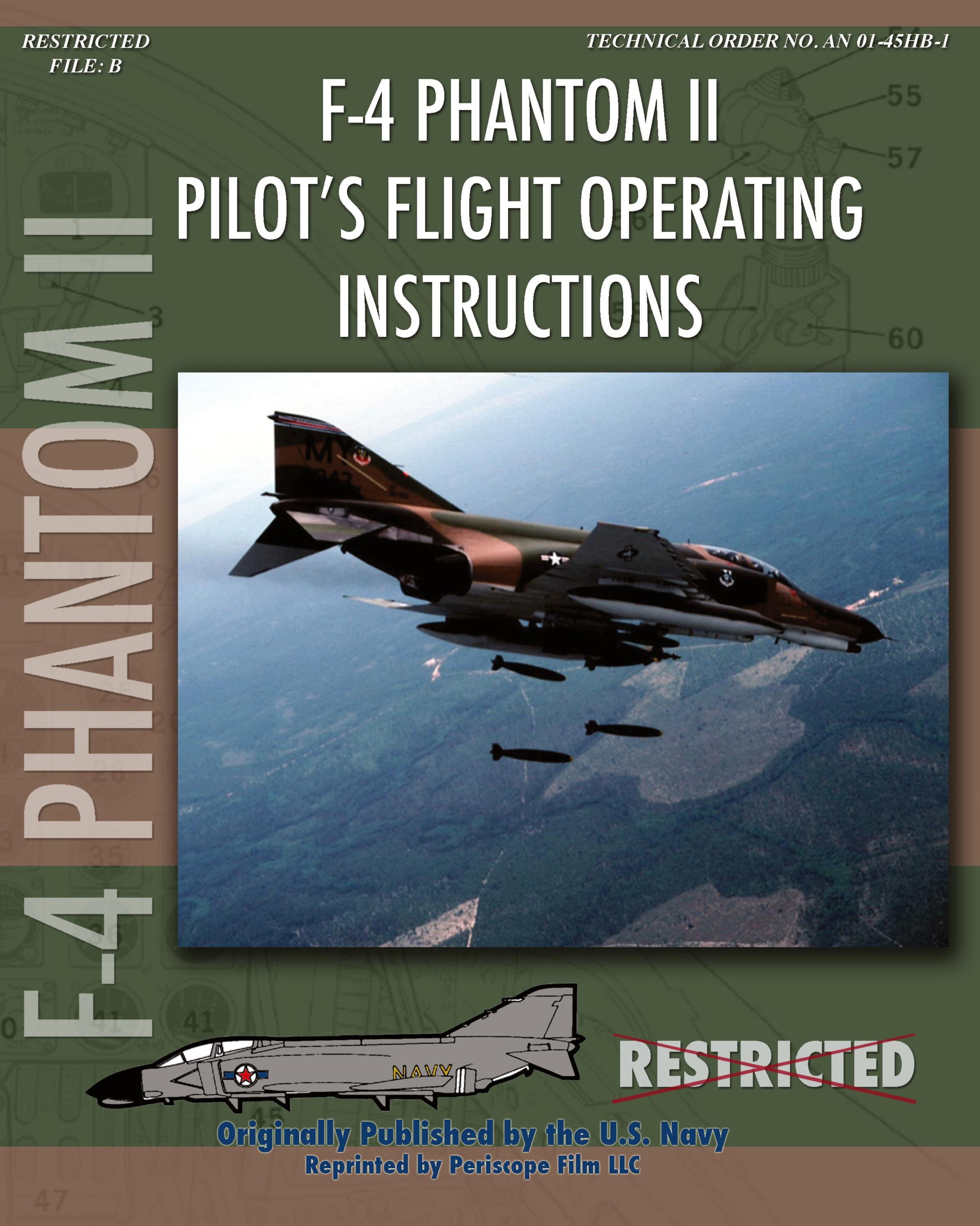Vorderes Coverbild F-4 Phantom II Pilot's Flight Operating Manual