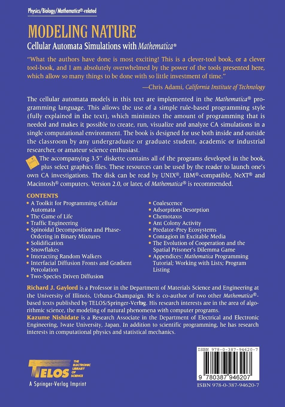 Rückseitencover Modeling Nature