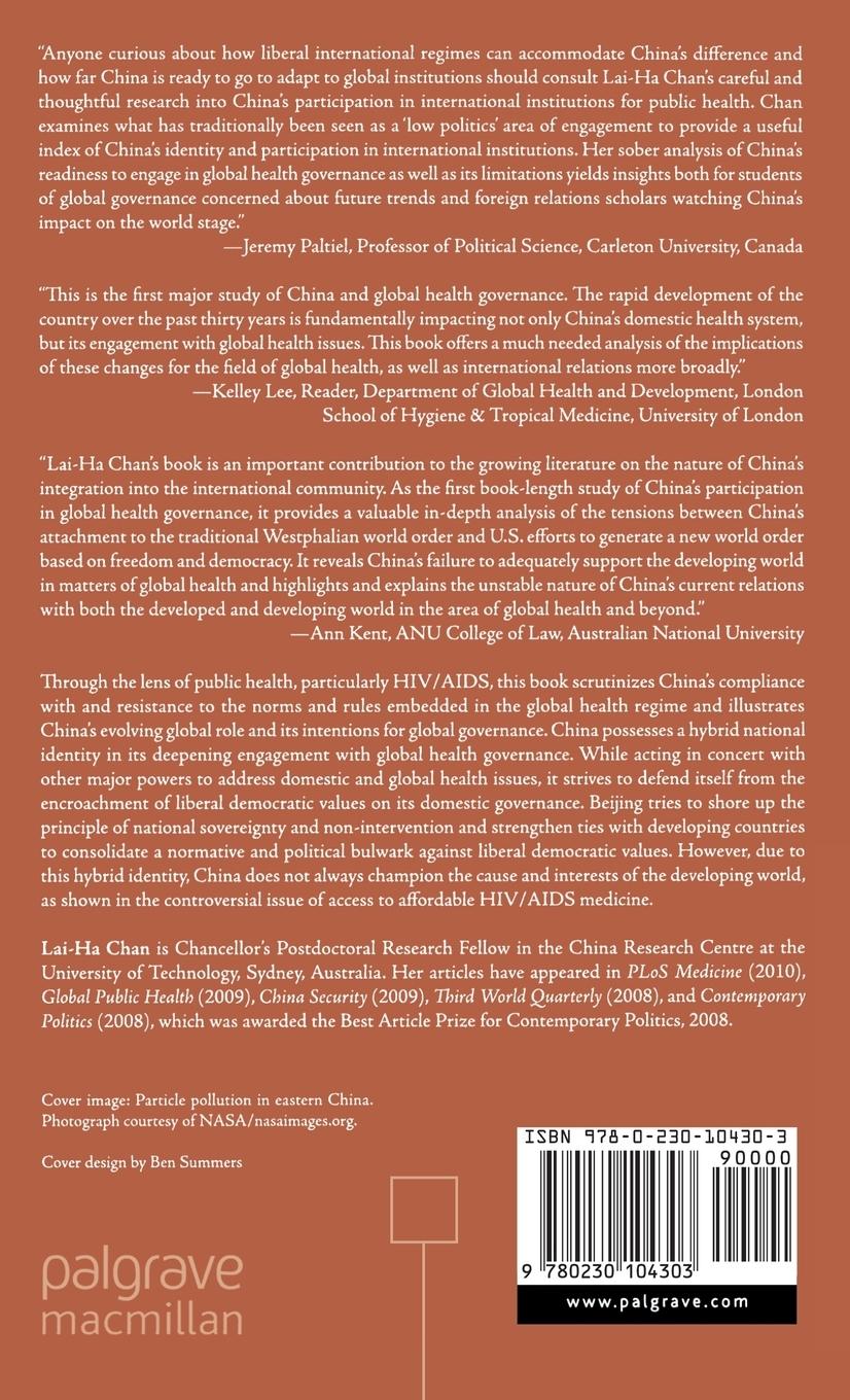 Rückseitencover China Engages Global Health Governance