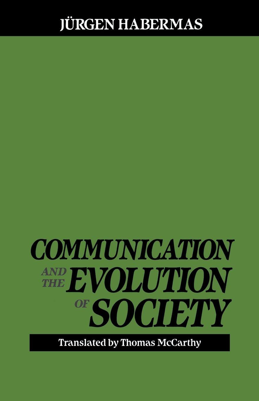 Vorderes Coverbild Communication and the Evolution of Society