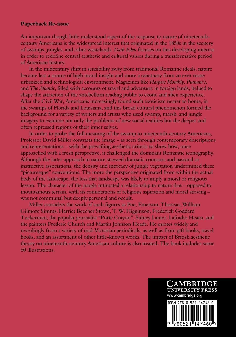 Rückseitencover Dark Eden