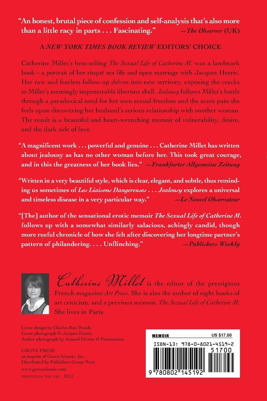 Rückseitencover Jealousy